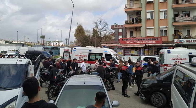 Antalyada' Çatışma: 7 Yaralı, 12 Gözaltı