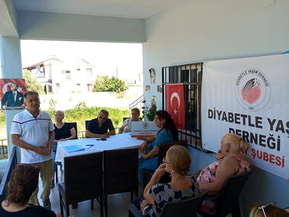 DİYABETLE YAŞAM DERNEĞİ HATAY ŞUBESİ OLAĞANÜSTÜ KONGRESİNİ GERÇEKLEŞTİRDİ