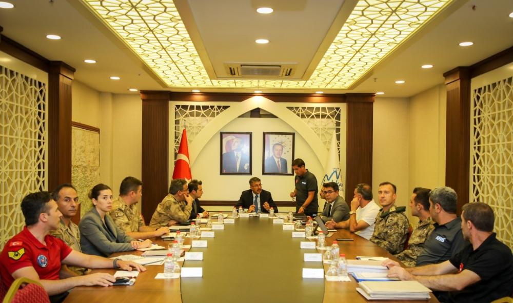 Depreme Hazır Bir Hakkari için toplantı yapıldı