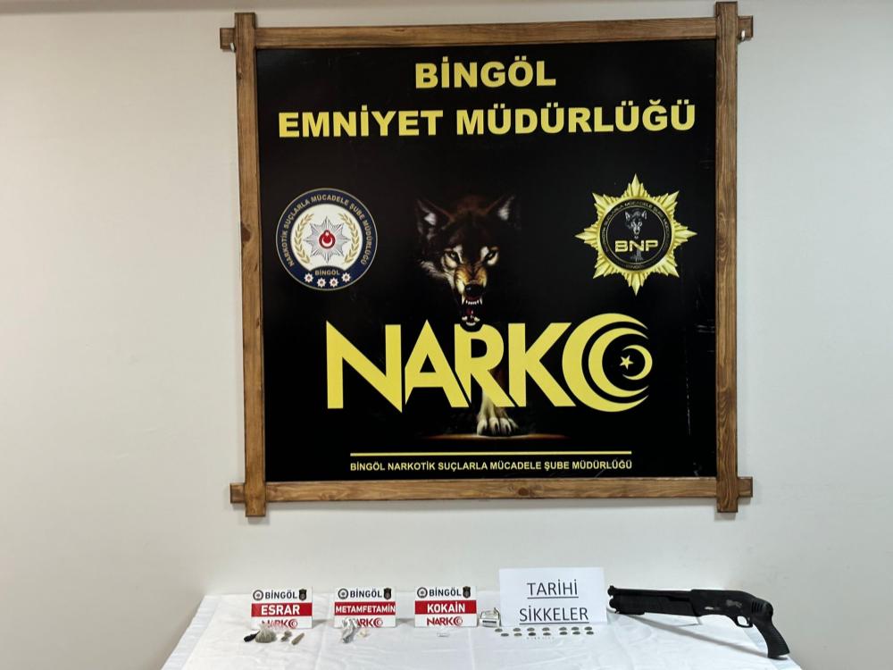 BİNGÖL’DE NARKOTİK OPERASYONU: 6 KİŞİ TUTUKLANDI