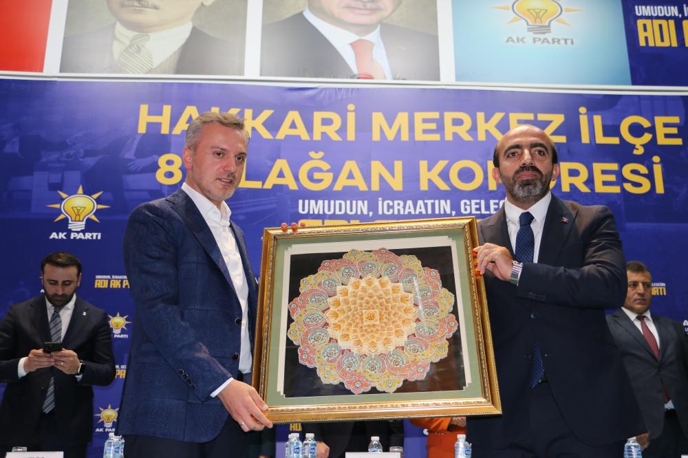 AK Parti Hakkari Merkez İlçe Kongresi: Terör Saldırılarına Sert Tepki