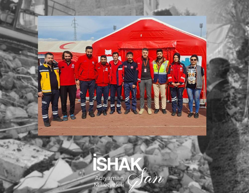 MİLLETVEKİLİ İSHAK ŞAN’DAN 6 ŞUBAT DEPREMLERİ İÇİN ANMA MESAJI