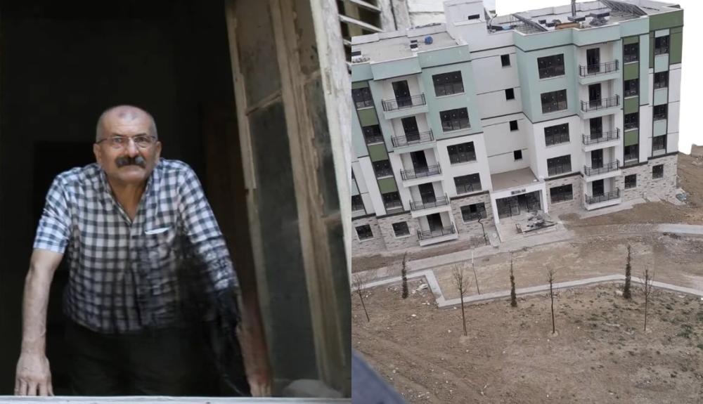HATAYLI DEPREMZEDE TOKİ EVLERİNİ ELEŞTİRDİ: “BURADA YAŞAYAMAM”