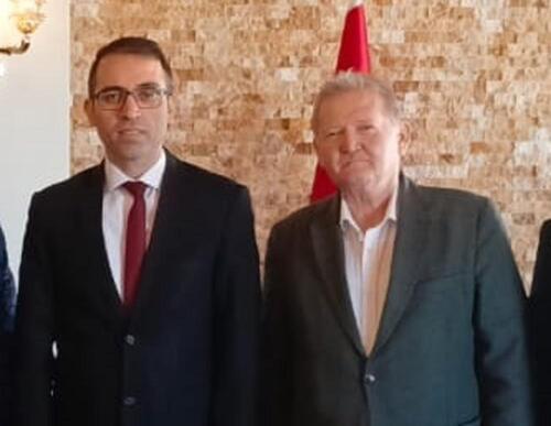 İHH BEYPAZARI TEMSİLCİLİĞİNDEN KAYMAKAM YILMAZ’A ZİYARET