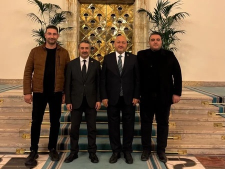 ADIYAMAN AFAD İL MÜDÜRÜ TUNCER ŞEYDA, TBMM’DE MİLLETVEKİLLERİNİ ZİYARET ETTİ