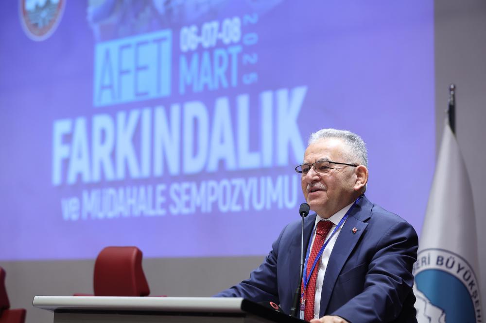 KAYSERİ’DE AFET FARKINDALIK VE MÜDAHALE SEMPOZYUMU BAŞLADI