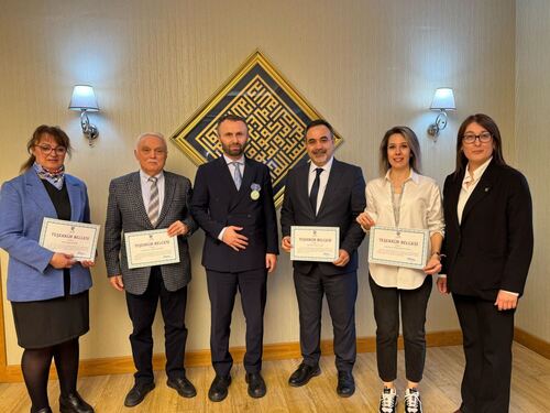 RTEÜ’DE SOSYAL SORUMLULUK BAŞARILARI TEŞEKKÜR BELGELERİYLE TAÇLANDIRILDI