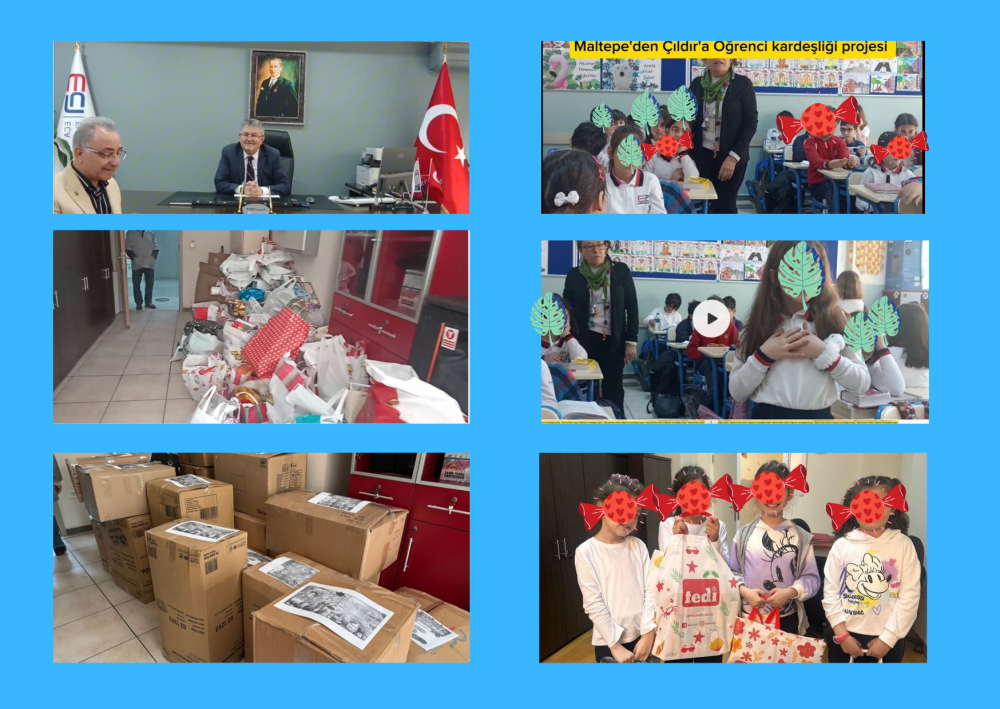 MALTEPE’DEN ARDAHAN’A OYUNCAK DOLU KARDEŞLİK KÖPRÜSÜ