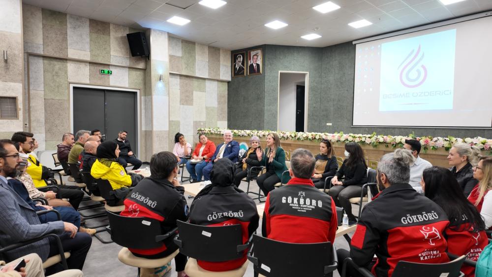 KAYSERİ’DE ENGELLİLERE AFET FARKINDALIĞI EĞİTİMİ BAŞLADI