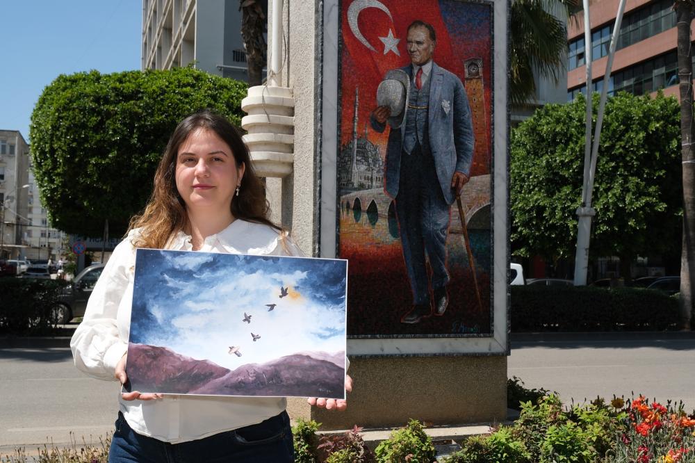 BİLGE YÜCEER KARAKUŞ’UN ÇANAKKALE TEMALI ESERİ ULUSLARARASI YARIŞMADA FİNALE KALDI
