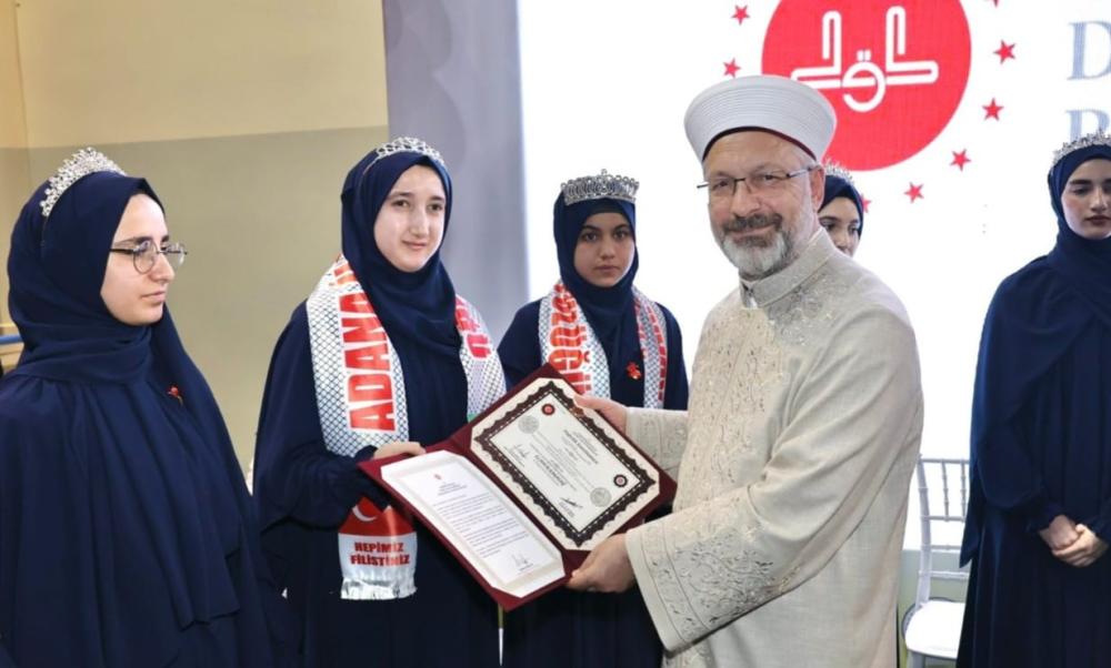 ADANA'DA GURUR VERİCİ TÖREN: 475 GENÇ HAFIZ İCAZETLERİNİ ALDI