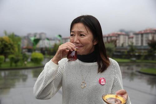 RİZE'DE JAPON ÇAY DEMLEME USTASI RÜZGARI