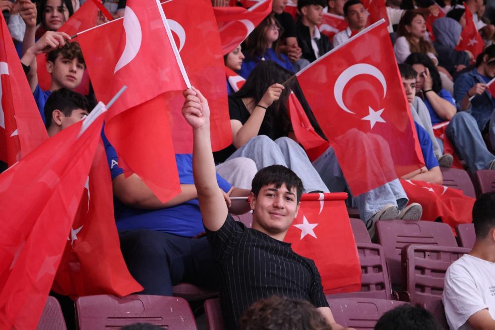 HATAY'DA 19 MAYIS COŞKUSU MERKEZ SPOR SALONU'NDA DORUĞA ULAŞTI