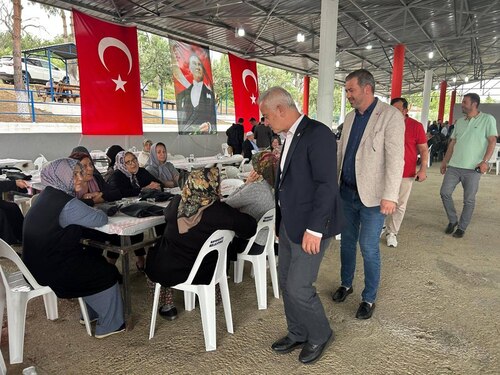 KAVAKKÖY VE DEĞİRMENDÜZÜ’NÜN  HAYIR VE YAĞMUR DUASINA MİLLETVEKİLİ GÜNEŞHAN’DA KATILDI