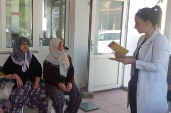 GELİBOLU SÜTLÜCE KÖYÜNDE CİLT KANSERİ FARKINDALIK ETKİNLİĞİ