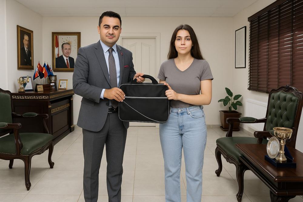 GÖLBAŞI KAYMAKAMI TARIK BUĞRA SEYHAN, “HER NOTA BİR UMUT” SES YARIŞMASININ BİRİNCİSİNİ MAKAMINDA KABUL ETTİ