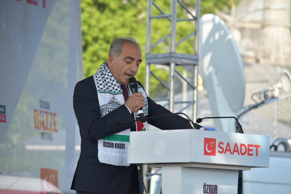 SAADET PARTİSİ\'NDEN ÜSKÜDAR\'DA \