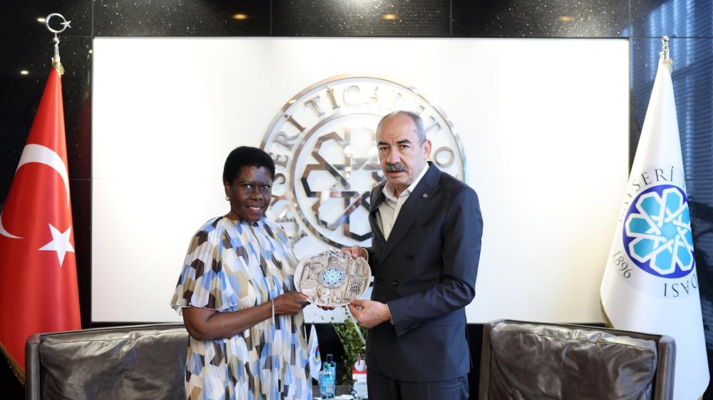 KIRGIZİSTAN VE GÜNEY AFRİKA BÜYÜKELÇİLERİNDEN KTO’YA ZİYARET