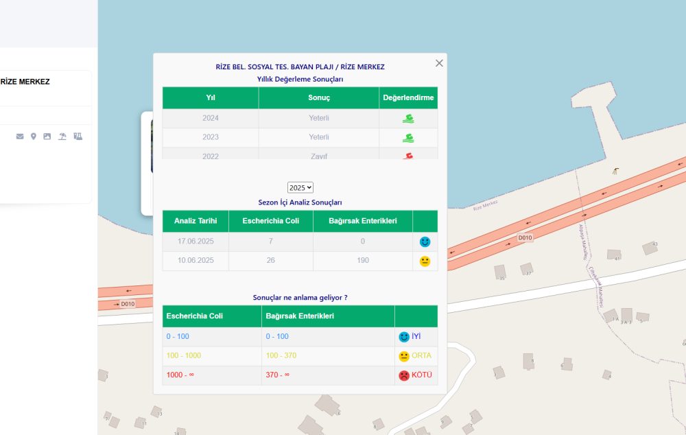 RİZE\'DEKİ ALİPAŞA KADINLAR PLAJI\'NDA DENİZ KİRLİLİĞİ ALARMI: BAKTERİ SEVİYESİ SINIRI ZORLUYOR!