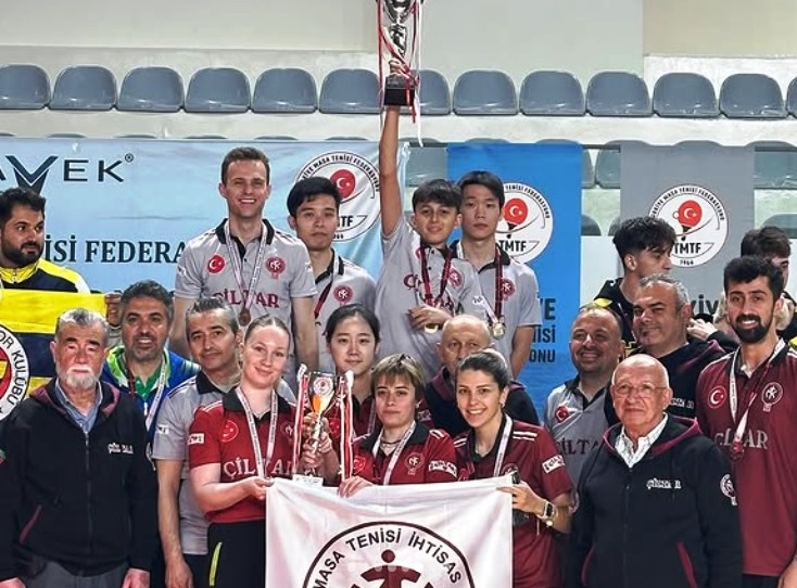 ÇİLTAR MASA TENİSİ SK’DAN ÇİFTE TÜRKİYE ŞAMPİYONLUĞU