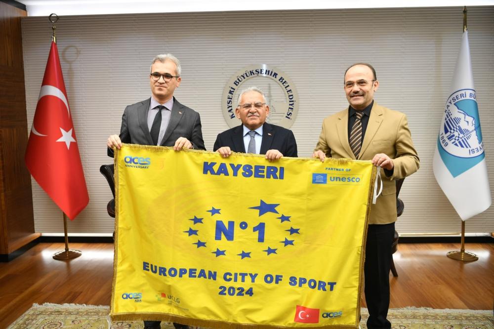 BAŞKAN BÜYÜKKILIÇ’IN YENİ HEDEFİ: AVRUPA SPOR BAŞKENTİ KAYSERİ