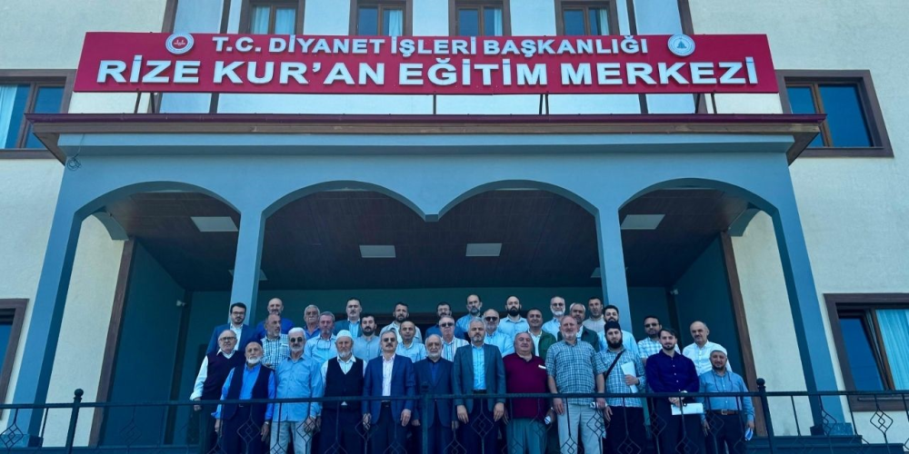 RİZE MÜFTÜLÜĞÜ\'NDEN KUR\'AN KURSLARI İÇİN STRATEJİK İSTİŞAR