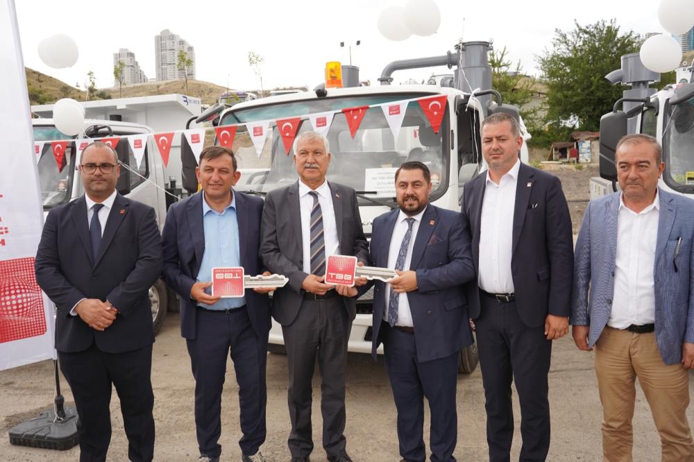 TBB’DEN BELEDİYELERE 62 ARAÇ HİBESİ