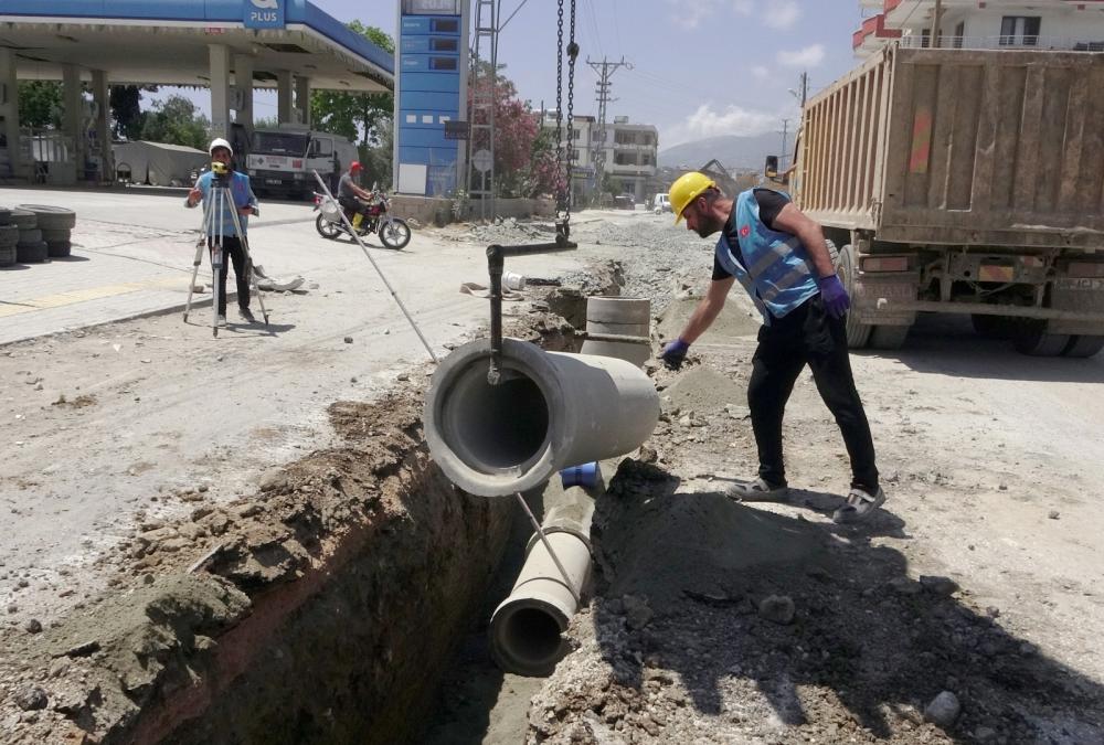 HBB SAMANDAĞ’IN ATIK SU ALTYAPISINI YENİLİYOR