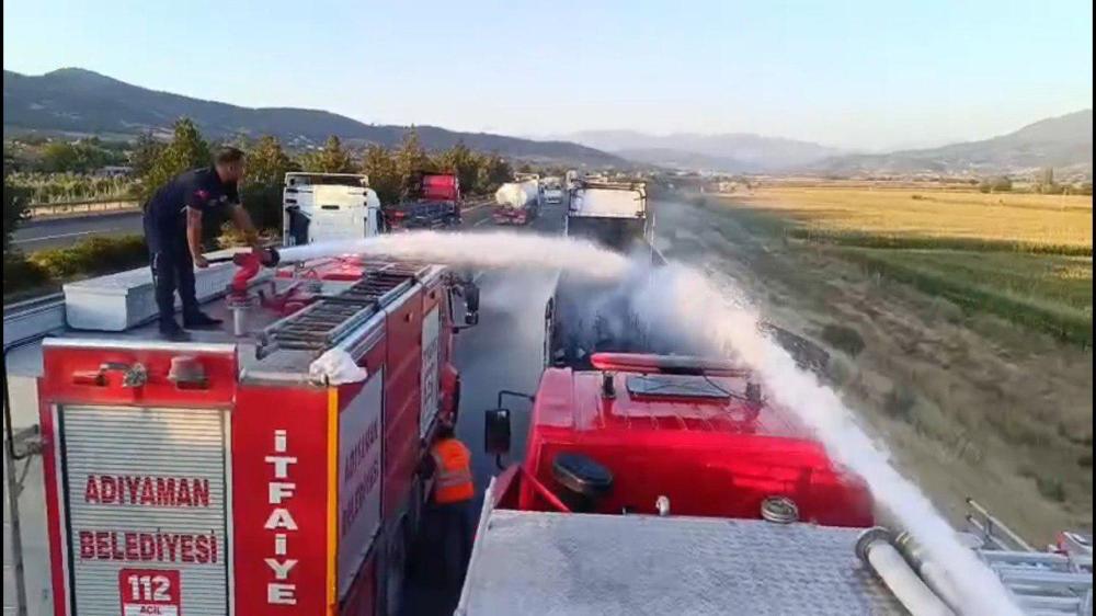 ADIYAMAN BELEDİYESİ İTFAİYESİNDEN HAYAT KURTARAN MÜDAHALE