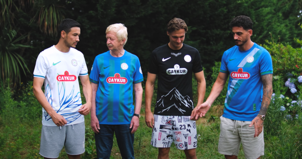 ÇAYKUR RİZESPOR’DAN DUYGU YÜKLÜ FORMA TANITIMI