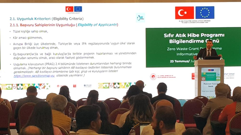 SIFIR ATIK HİBE PROGRAMI BİLGİLENDİRME(ZWCP) GÜNÜ ETKİNLİĞİNİN İLKİ ANKARA\'DA DÜZENLENDİ