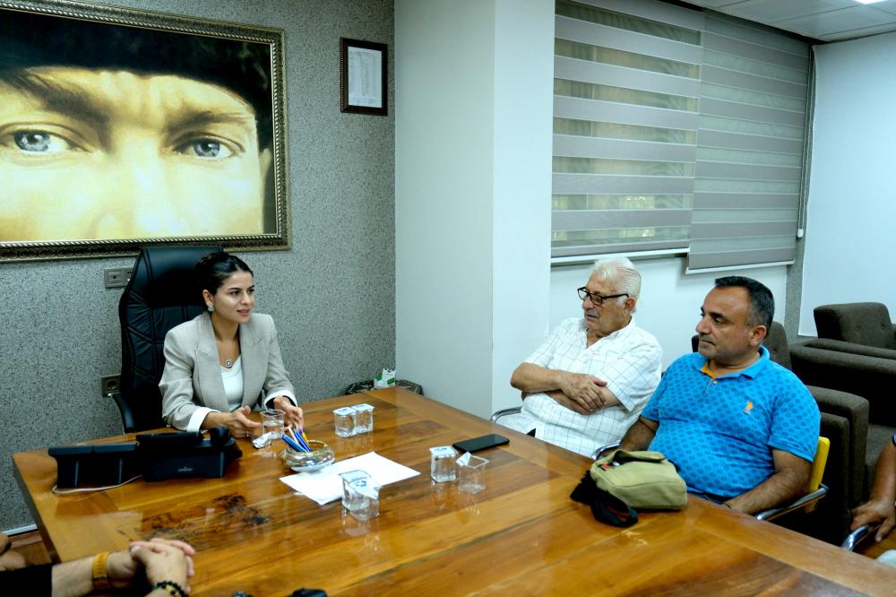 CEYHAN BELEDİYESİ BAŞKAN VEKİLİ YILDIZ GAZETECİLERİ AĞIRLADI