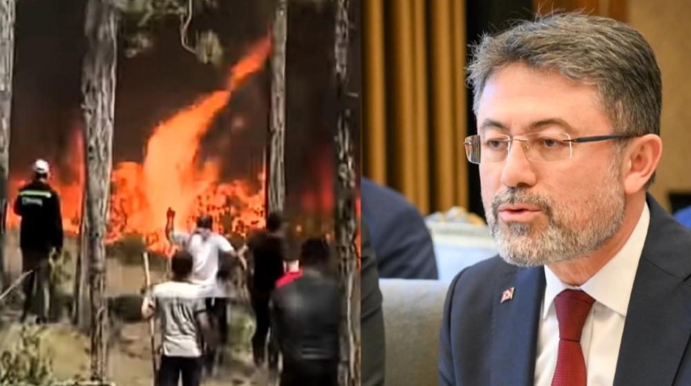 Bakan Yumaklı: “Son 24 saatte çıkan 55 yangının tamamı kontrol altına alındı”