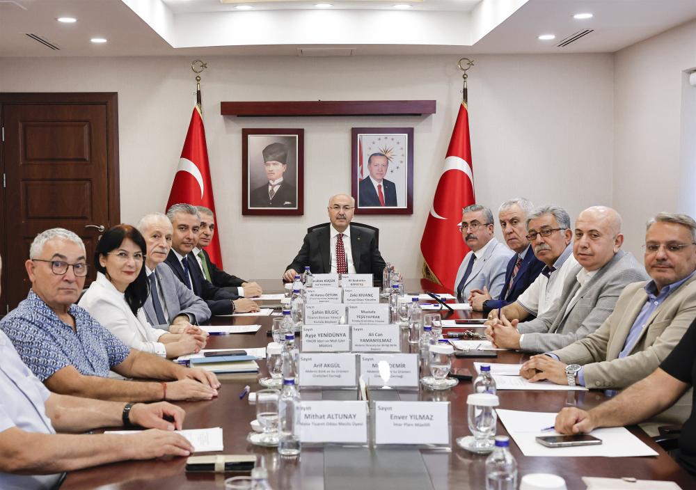 KARATAŞ TARIMA DAYALI İHTİSAS (SU ÜRÜNLERİ) ORGANİZE SANAYİ  BÖLGESİ MÜTEŞEBBİS HEYET TOPLANTISI YAPILDI