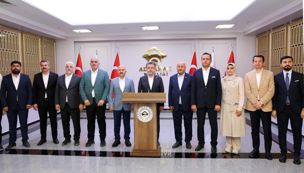 TARIM VE ORMAN BAKANI ADIYAMAN’DA SEKTÖR TEMSİLCİLERİYLE BULUŞTU