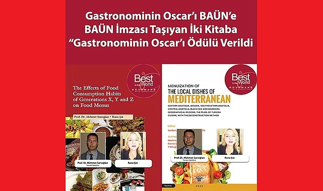 Türk Gastronomisine Dünya Çapında Çifte Ödül Gururu