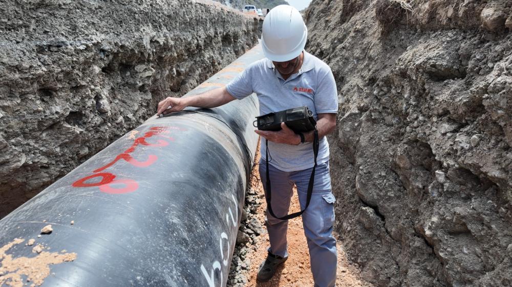 AKÇAY İSALE HATTINDA ÇALIŞMALAR SON AŞAMAYA GELDİ