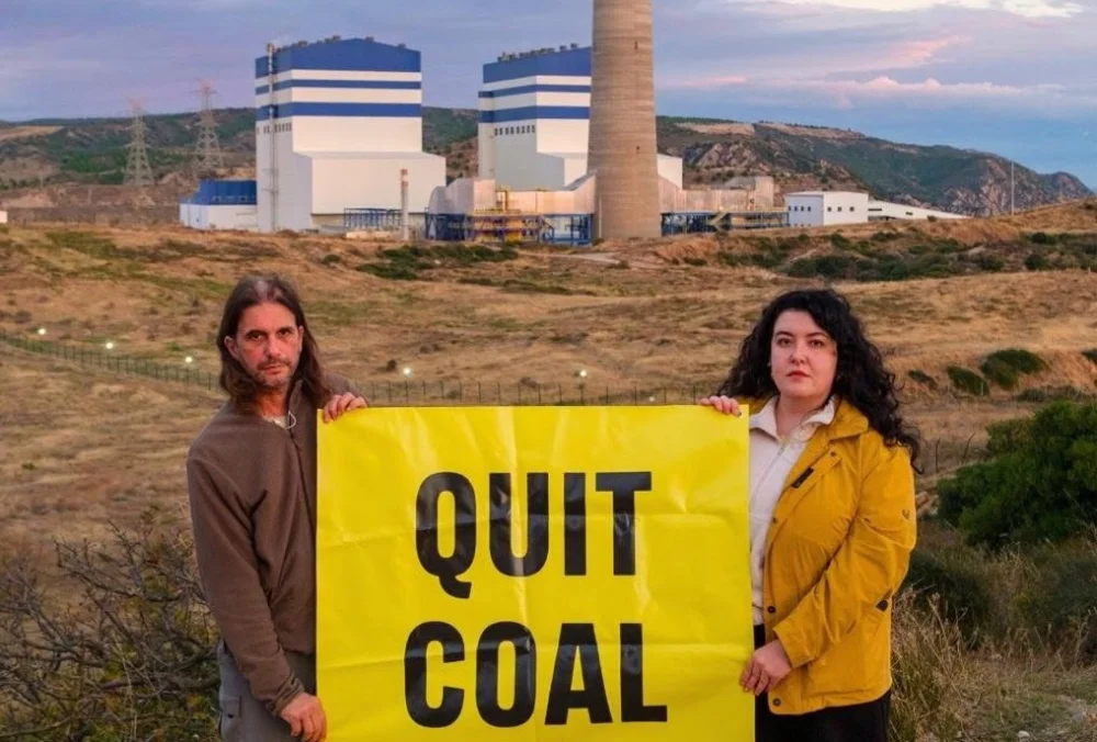 GREENPEACE’DEN KÖMÜRE VE KÖMÜRLÜ SANTRALLERE TEPKİ